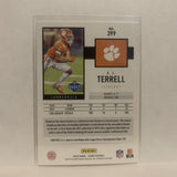 #399 A.J. Terrell Gold Rookie Clemson Tigers 2020 Score Football Card LY