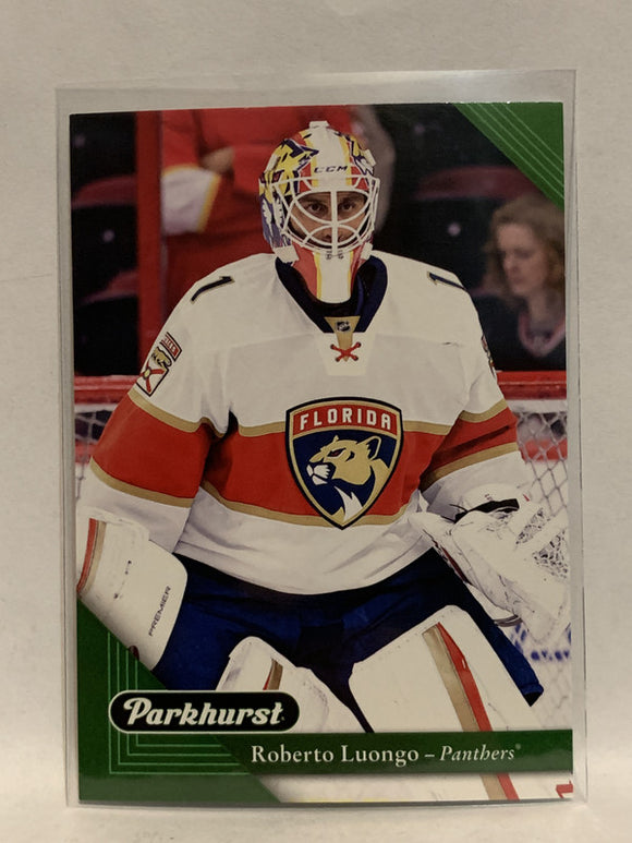 #99 Roberto Luongo Florida Panthers 2017-18 Parkhurst Hockey Card