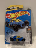 Blue 2 Jet Z 1/10 HW Dream Garage 2020 1/250 GHD99 Hot Wheels  Long Card