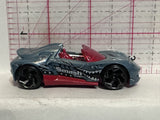 Grey Smash Shark Racer Metal Machines Diecast Car