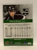 #111 Dustin Brown Los Angeles Kings 2017-18 Parkhurst Hockey Card