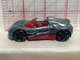 Grey Smash Shark Racer Metal Machines Diecast Car