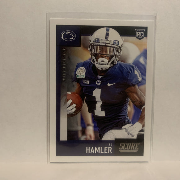#432 KJ Hamler Rookie Penn State 2020 Score Football Card LY