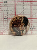 Mary Jesus Nativity Scene Button Pinback