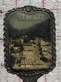 Skagway Alaska Silver Plated  Souvenir Spoon