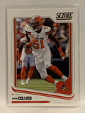 #81 Jamie Collins Cleveland Browns 2018 Score Football Card