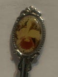 Aloha From Hawaii Orchid Flower Souvenir Spoon