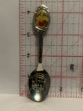 Aloha From Hawaii Orchid Flower Souvenir Spoon