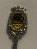 Quebec Crest Emblem Souvenir Spoon