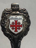 Jerusalem Israel Crest Emblem  Souvenir Spoon