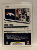 #100 Aqib Talib Denver Broncos 2018 Score Football Card