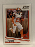 #74 Jabrill Peppers Cleveland Browns 2018 Score Football Card