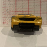 Yellow 40 Somethin' ©2001 Hot Wheels Diecast Car GM
