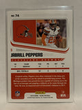 #74 Jabrill Peppers Cleveland Browns 2018 Score Football Card