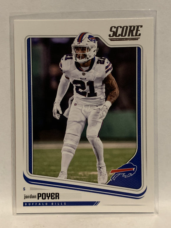 #41 Jordan Pager Buffalo Bills 2018 Score Football Card