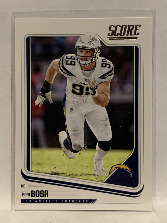 #179 Joey Bosa Los Angeles Chargers 2018 Score Football Card