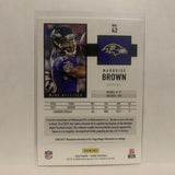 #42 Marquise Brown Baltimore Ravens 2020 Score Football Card LY
