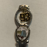 Las Vegas '93 Casino Games Collectable Souvenir Spoon BN