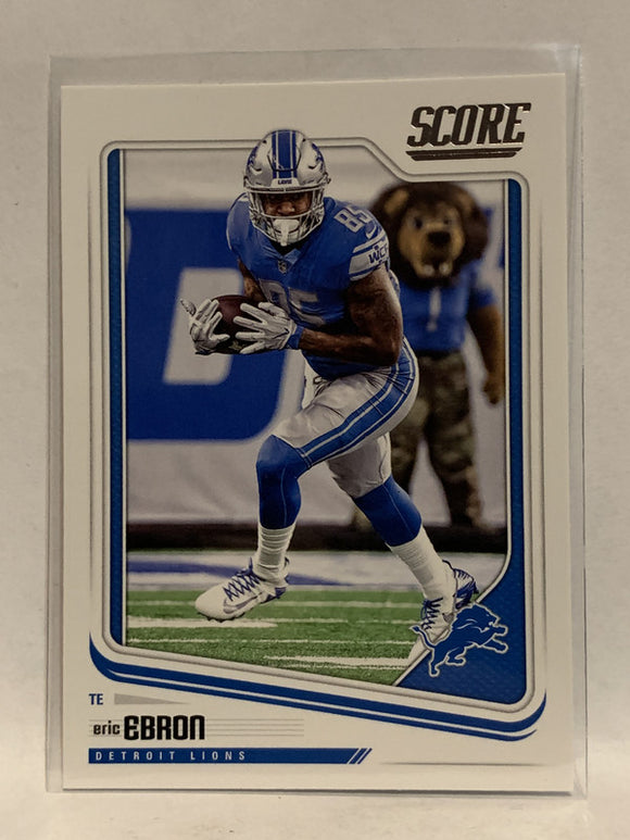 #108 Eric Edron Detroit Lions 2018 Score Football Card