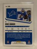 #108 Eric Edron Detroit Lions 2018 Score Football Card