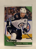 #246 Blake Wheeler Winnipeg Jets 2017-18 Parkhurst  Hockey Card