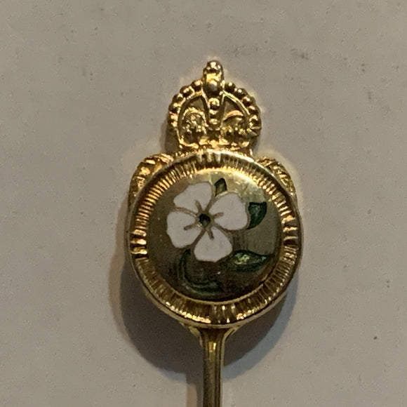 Osoyoos BC Dogwood Flower Collectable Souvenir Spoon BN