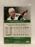 #9 Derek Stepan Pheonix Coyotes 2017-18 Parkhurst  Hockey Card