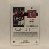 #254 Keanu Neal Atlanta falcons 2020 Score Football Card LZ
