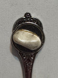 Blue River BC White Rock Stone  Souvenir Spoon