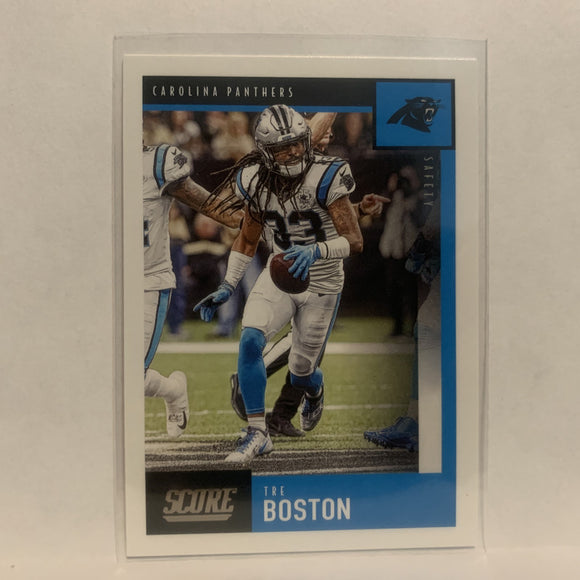 #265 Tre Boston Carolina Panthers 2020 Score Football Card LZ