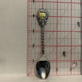Northwest Territories Mountain Avens Flower Collectable Souvenir Spoon BO