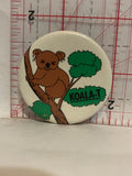 Koala-T Button Pinback