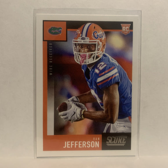 #428 Van Jefferson Rookie Florida 2020 Score Football Card LZ
