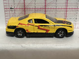 Yellow Monte Carlo Concept Car 1998 Hot Wheels Diecast Car