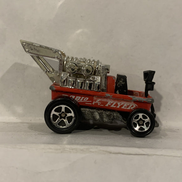 Red Radio Flyer Wagon Hot Rod ©1996 Hot Wheels Diecast Car GM
