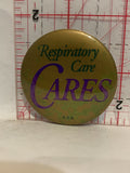 Respiratory Care Cares USA Button Pinback