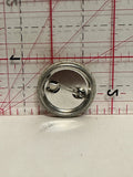 Believe UFO Button Pinback
