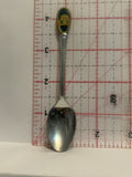 Drawing of a Baby in a Bathtub Old Fashioned Souvenir Spoon