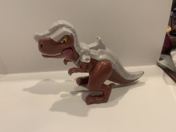 T-Rex with Armour Action Figure Toy