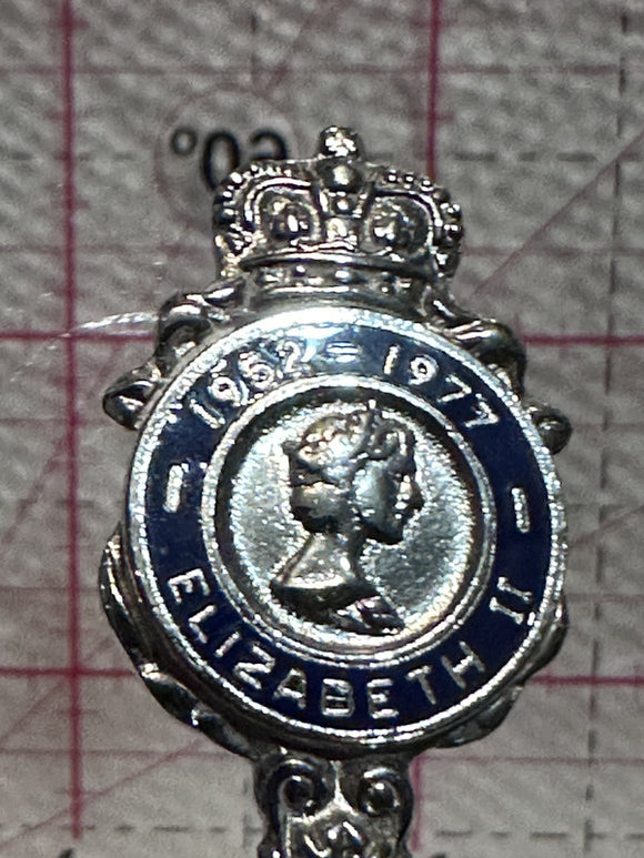 Elizabeth II 1952 1977  Souvenir Spoon