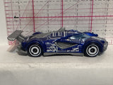 Blue Art Cars Mach Speeder 2017 FJV63 M16 Hot Wheels Diecast Car