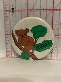 Koala-T Button Pinback