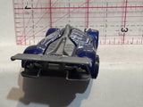 Blue Art Cars Mach Speeder 2017 FJV63 M16 Hot Wheels Diecast Car