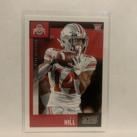 #433 K.J. Hill Rookie Ohio State 2020 Score Football Card LZ1