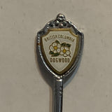 Surrey BC British Columbia Dogwood Flower Collectable Souvenir Spoon BO