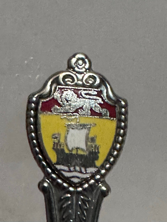 New Brunswick Ship Crest Emblem  Souvenir Spoon