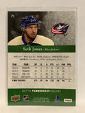 #71 Seth Jones Columbus Blue Jackets 2017-18 Parkhurst  Hockey Card
