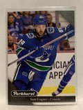 #227 Sam Gagner Vancouver Canucks 2017-18 Parkhurst  Hockey Card