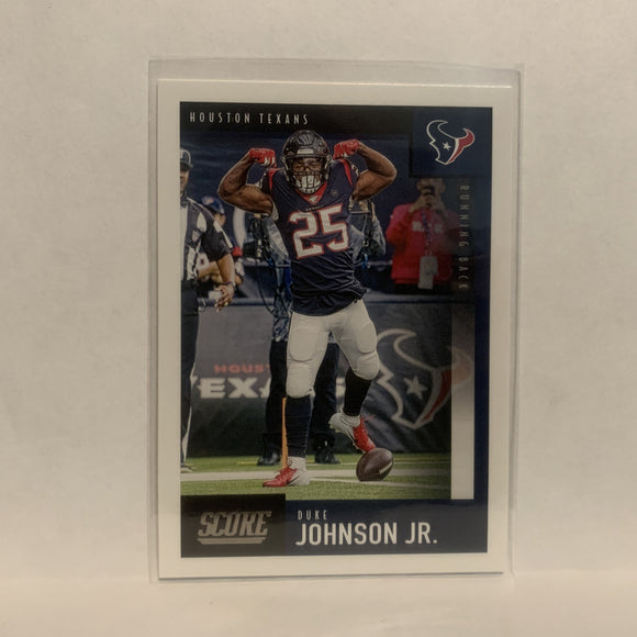 #88 Duke Johnson Jr. Houston Texans 2020 Score Football Card LZ1