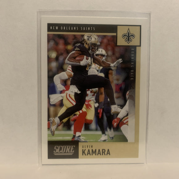 #270 Alvin Kamara New Orleans Saints 2020 Score Football Card LZ1